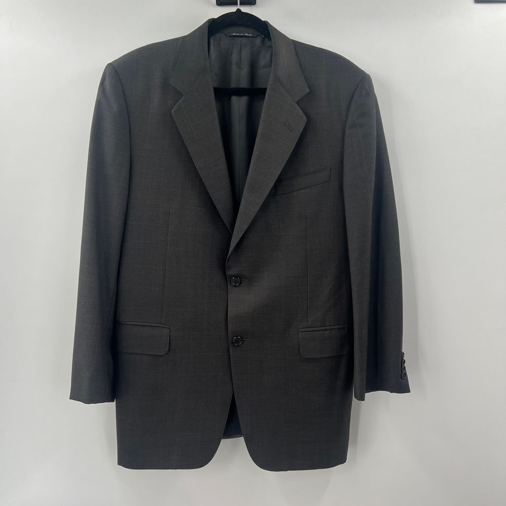 Canali Super 120's Men Wool Suit Jacket Blazer Size 52R/ US 42R